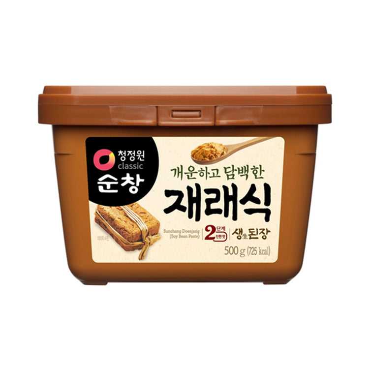 Clean Round Sunchang Traditional Soybean Paste, 500g