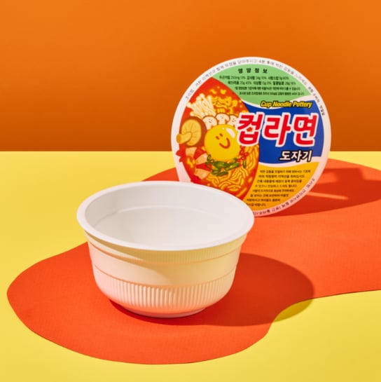 Ido Onhwa Yukgaejang Ceramic Cup Ramen Bowl