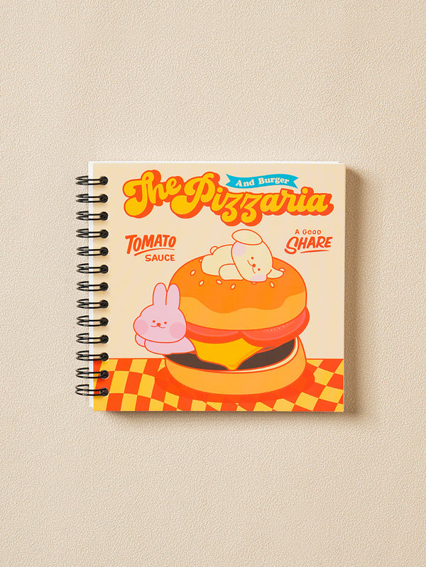 "The Pizzaria" Wired Notebook 80 pages