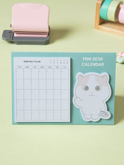 Memotech Standing Planner Sticky Notes 40 Sheets