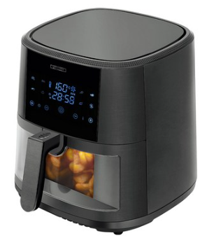 Nordicook Large Capacity 9L Transparent Window Digital Air Fryer