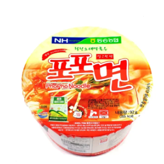 Cheorwon Oh Dae Rice Noodle Po-myeon Anchovy Flavor - 92g (HACCP Certified)