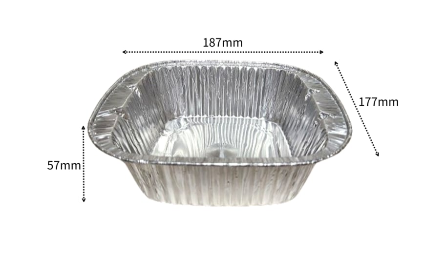 Aluminum Foil Ramen Container 600pcs - 1 Box