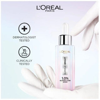 L’Oréal Paris Glycolic Bright Facial Serum 30ml – Reveal Radiant, Even-Toned Skin