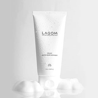 Lagom Cellup Micro Foam Cleanser 120ml – Deep Cleansing & Hydrating Foam Cleanser