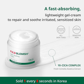 Dr.G Red Blemish Clear Cream (70ml) – Soothing Hydration for Sensitive & Troubled Skin