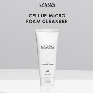 Lagom Cellup Micro Foam Cleanser 120ml – Deep Cleansing & Hydrating Foam Cleanser