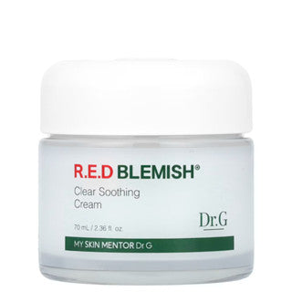 Dr.G Red Blemish Clear Cream (70ml) – Soothing Hydration for Sensitive & Troubled Skin